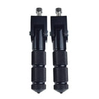 CNC Folding Rear Foot Pegs for Universal Motorcycle Bike Black  pcs