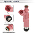 Fuel Injector for Toyota Tacoma 2.4L 2.7L (2000–2004) 1 Pc Pink