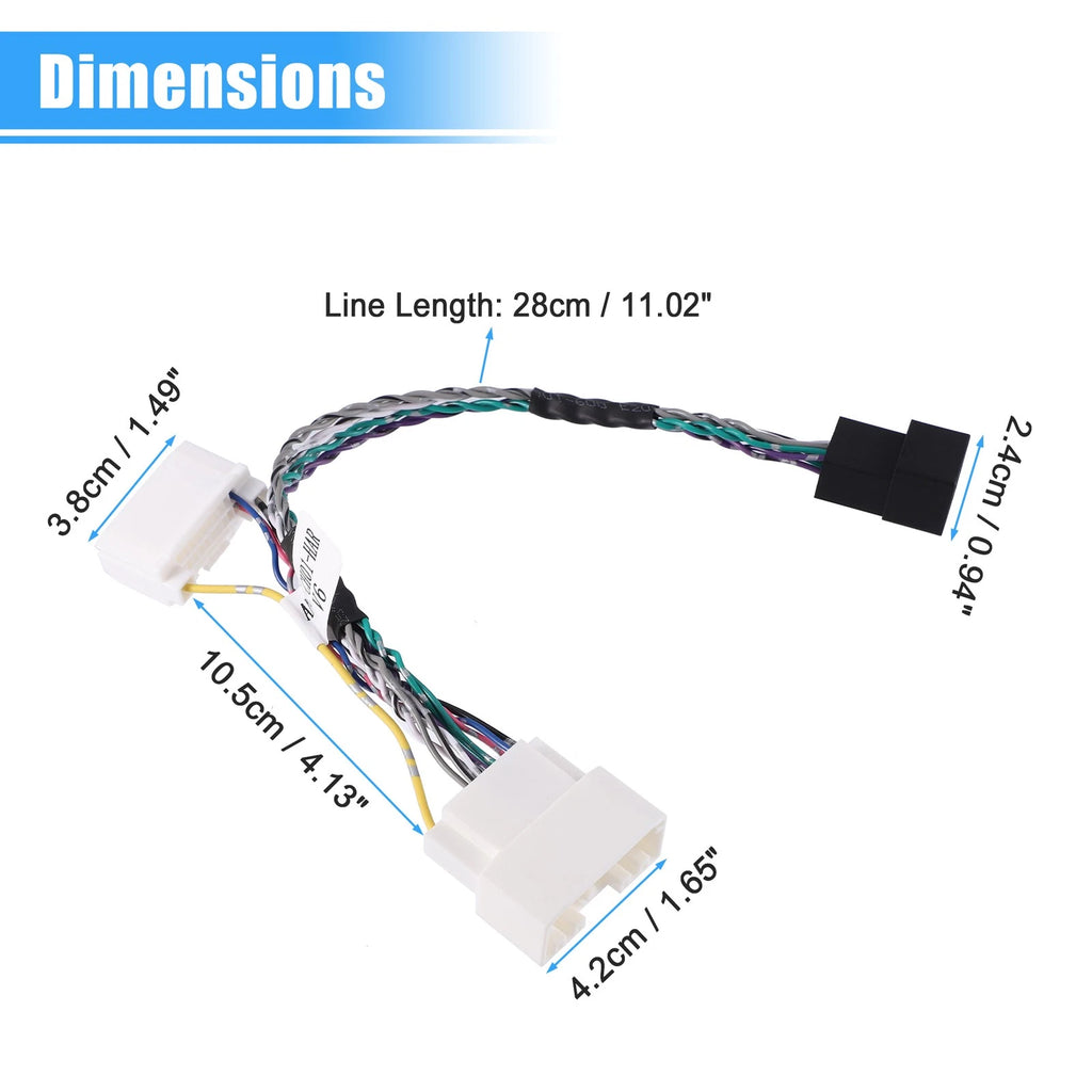ANC Module Bypass Harness Connector for Dodge Caravan (2008–2019)