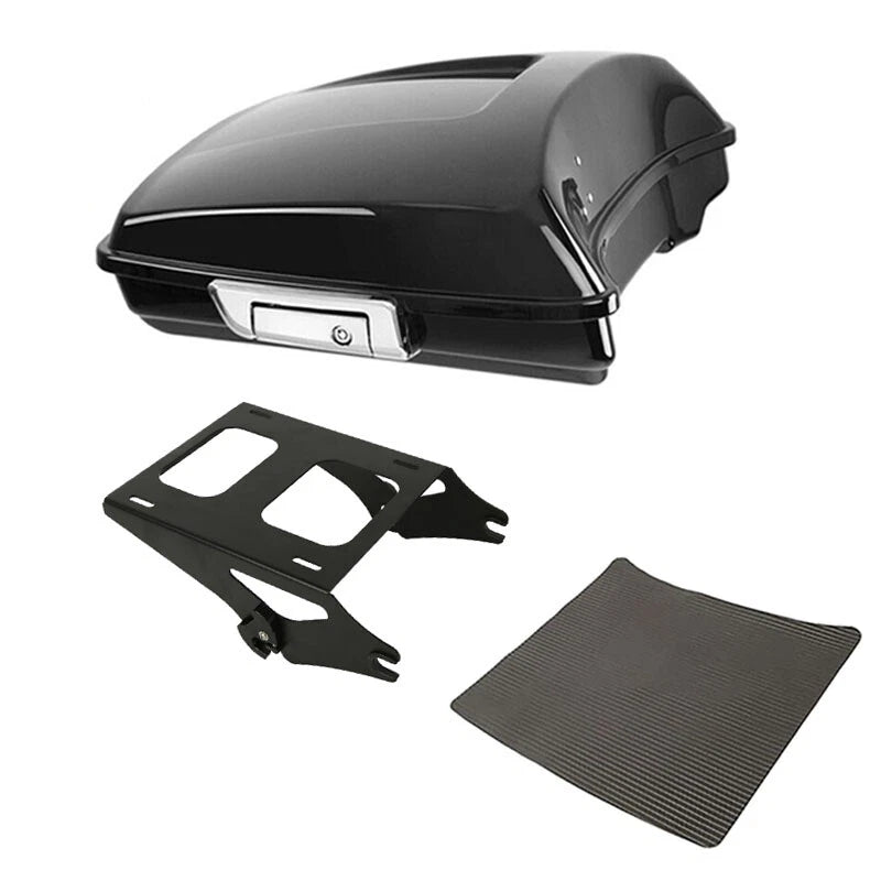 5.5" Razor Trunk & Black Mount Rack for Harley Touring Electra Glide (2014–2026)