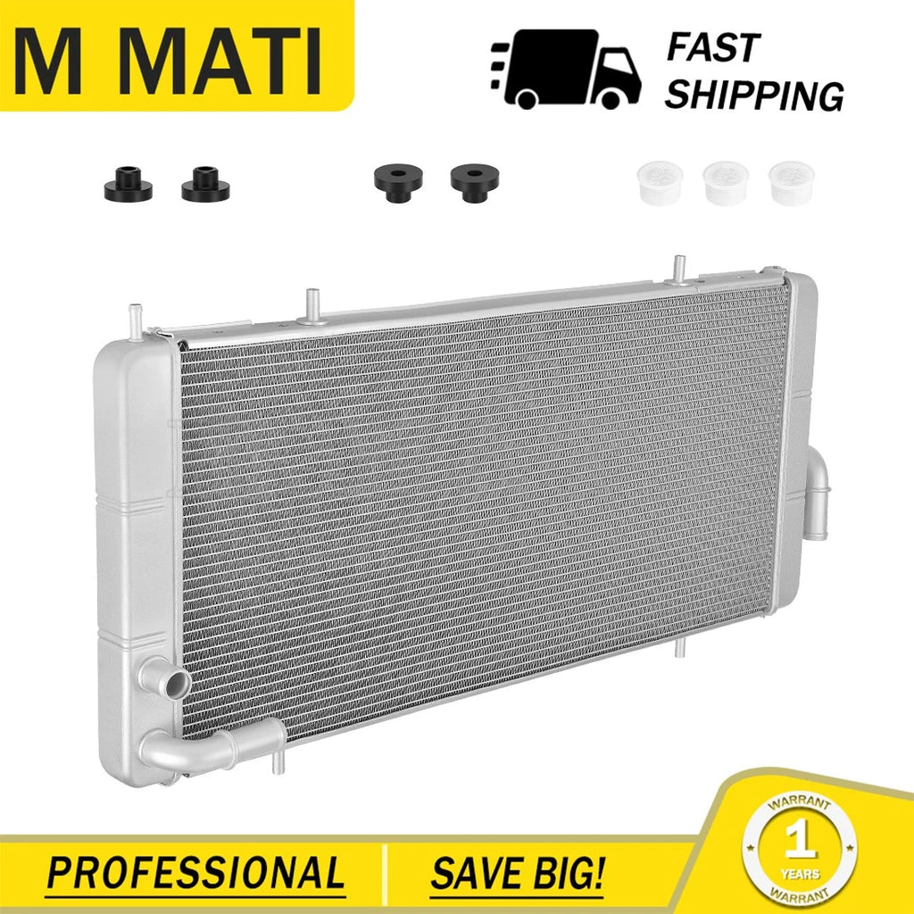 Aluminum Auxiliary Radiator 1241387 for Polaris RZR XP XP4 Turbo S (2017–2021)