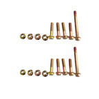 2X Leaf Spring Hanger Kit Rear for Isuzu F Series, Chevy C7500 Kodiak 722-085