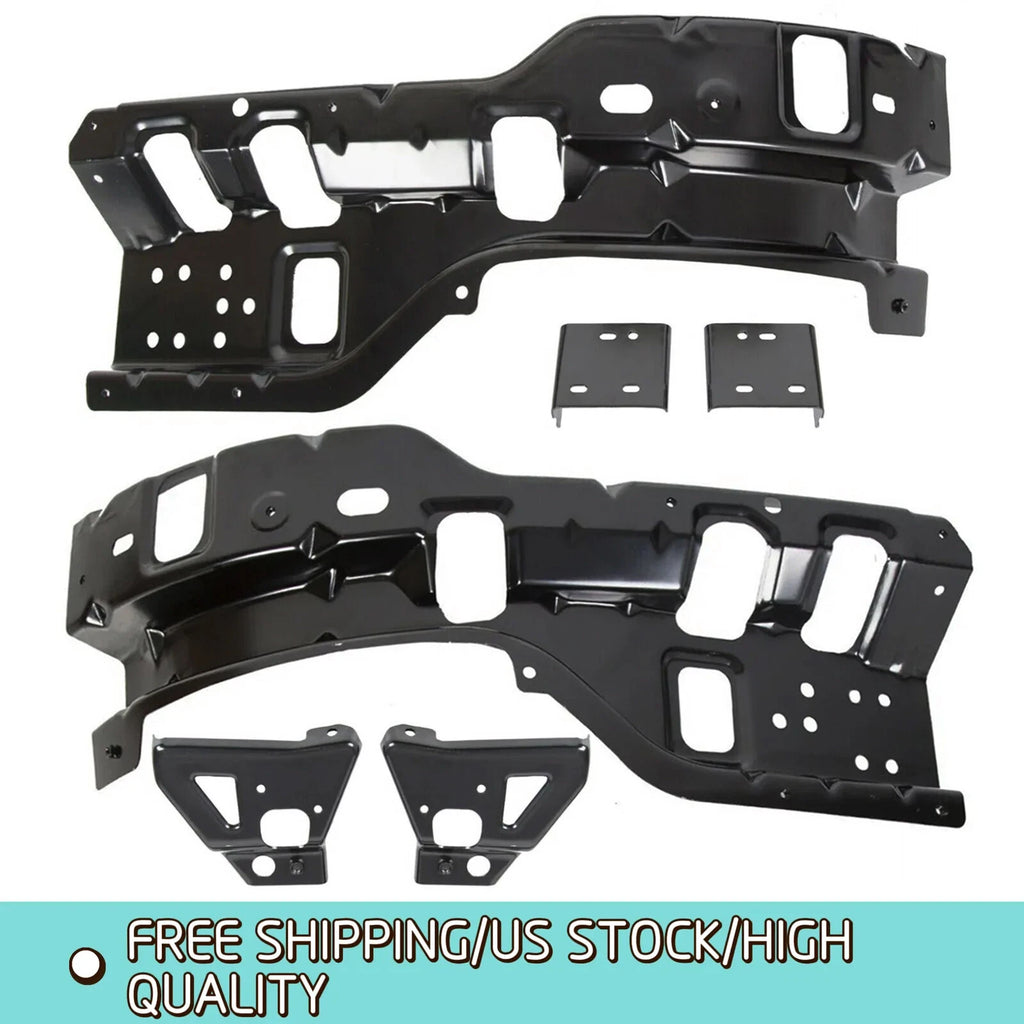 Set of 6 Front Bumper Brackets for Chevy Silverado 2500HD 3500HD (2011–2014)