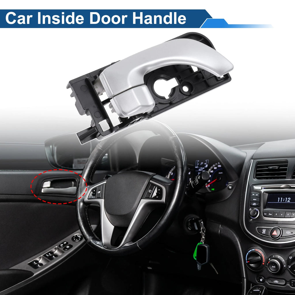 Rear Right Passenger Side Interior Door Handle for Hyundai Sonata (2011–2014) No. 836203K020