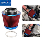 3" Cold Air Intake Cone Replacement Filter for