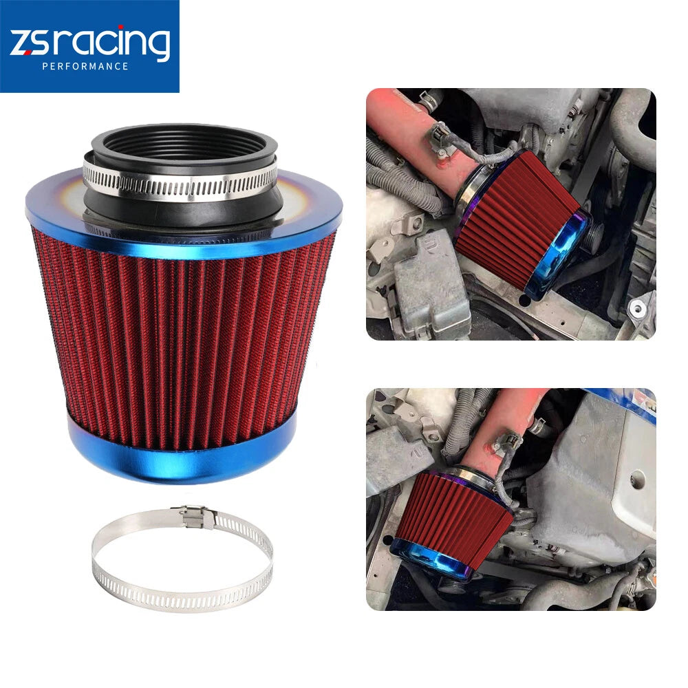 3" Cold Air Intake Cone Replacement Filter for