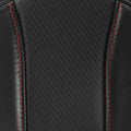 Black Front Rider Backrest for Harley Touring Road King Glide (2009-2023)