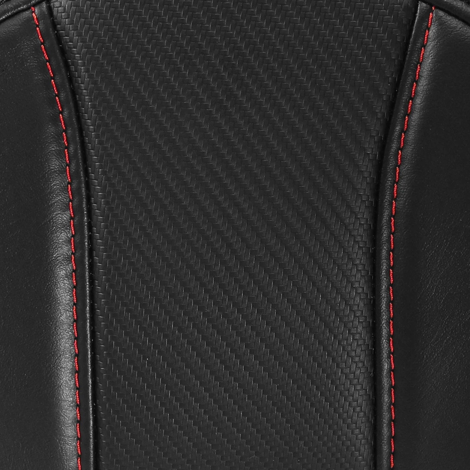 Black Front Rider Backrest for Harley Touring Road King Glide (2009-2023)