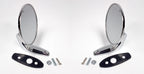 Chrome Door Mirrors Pair for Mopar B Body (1966–1975) Exterior Rearview