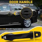 Exterior Door Handle Right Side for Toyota (2007–2011) Black
