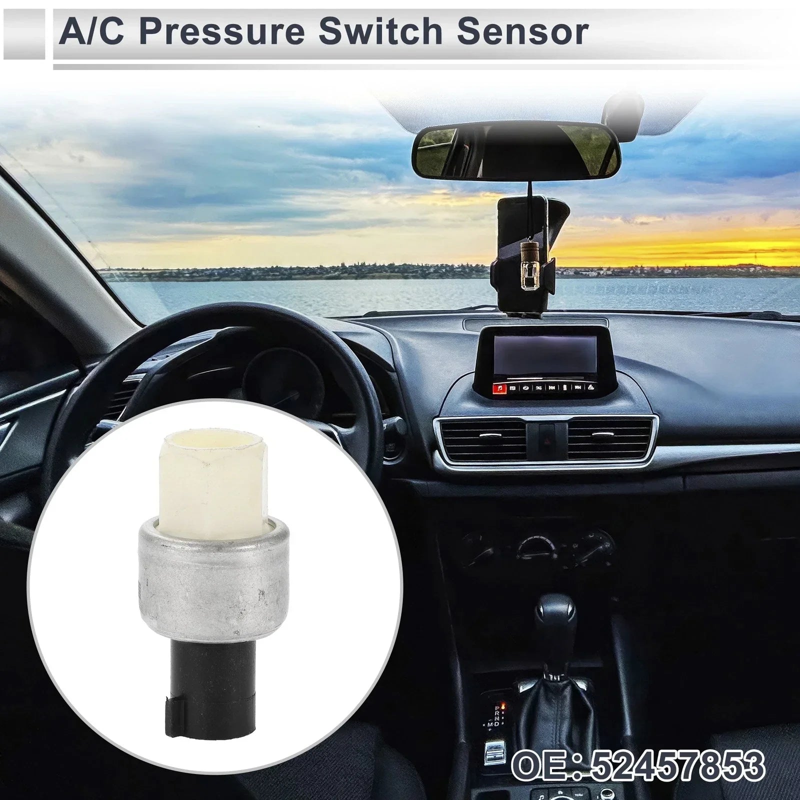 A/C Pressure Switch Sensor for Chevrolet Blazer 5.7L (1992-1993) 1 x Pcs