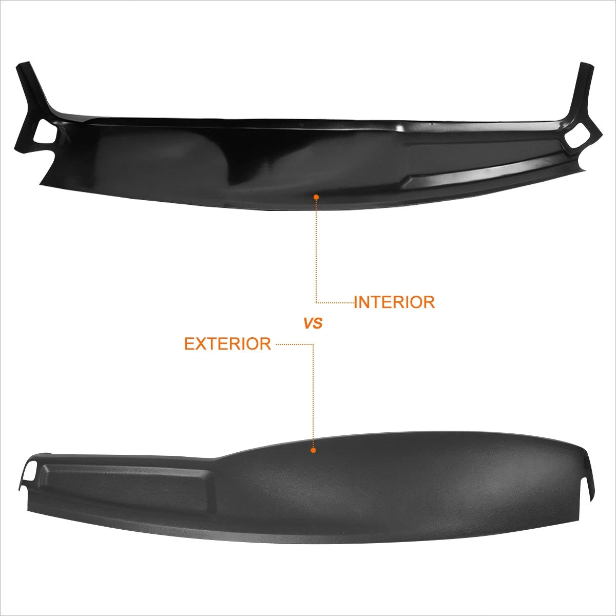 Dashboard Cap Cover for Dodge Ram 1500-3500 (2002–2005) Black