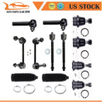 Set of 2 Front Tie Rod Ball Joints for Toyota Tacoma (2005–2015)