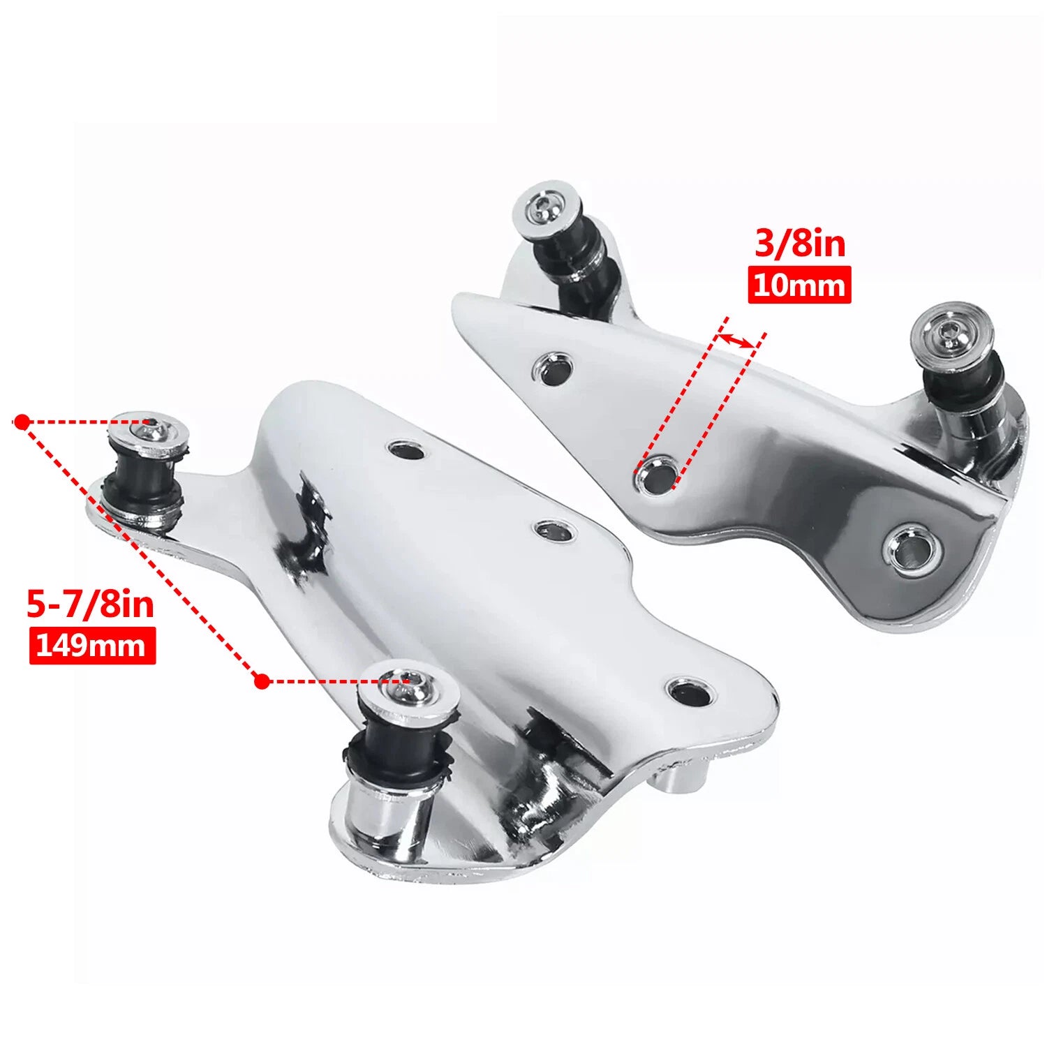 4 Point Docking Hardware Kit for Harley Road King, Street Glide (2009-2013)