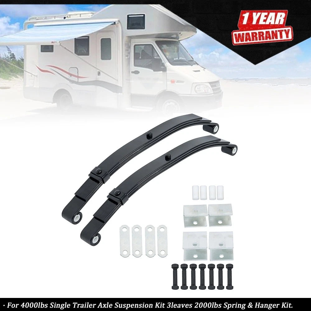 Single Trailer Axle Suspension Kit for Trailer (2000–2000)