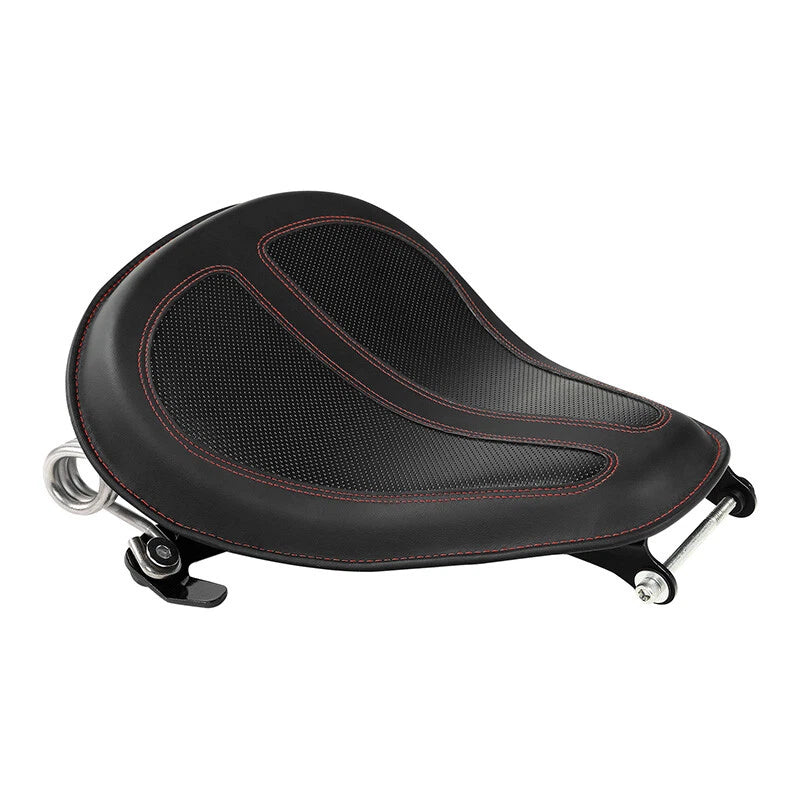 Solo Rider Seat & Spring Bracket for Harley Sportster 1200 (2004–2006, 2010–2022)