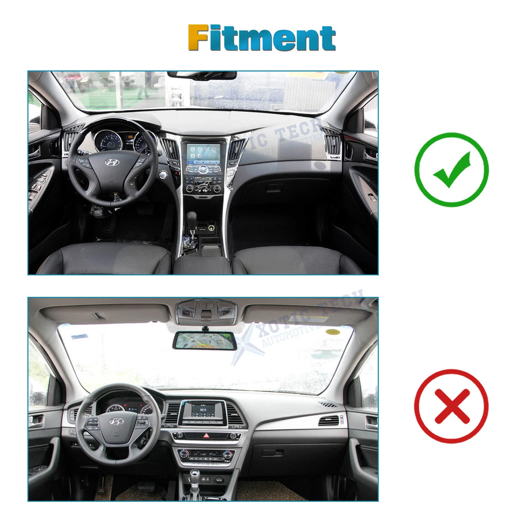 Non-Slip DashMat Carpet Cover for Hyundai Sonata (2011-2014)