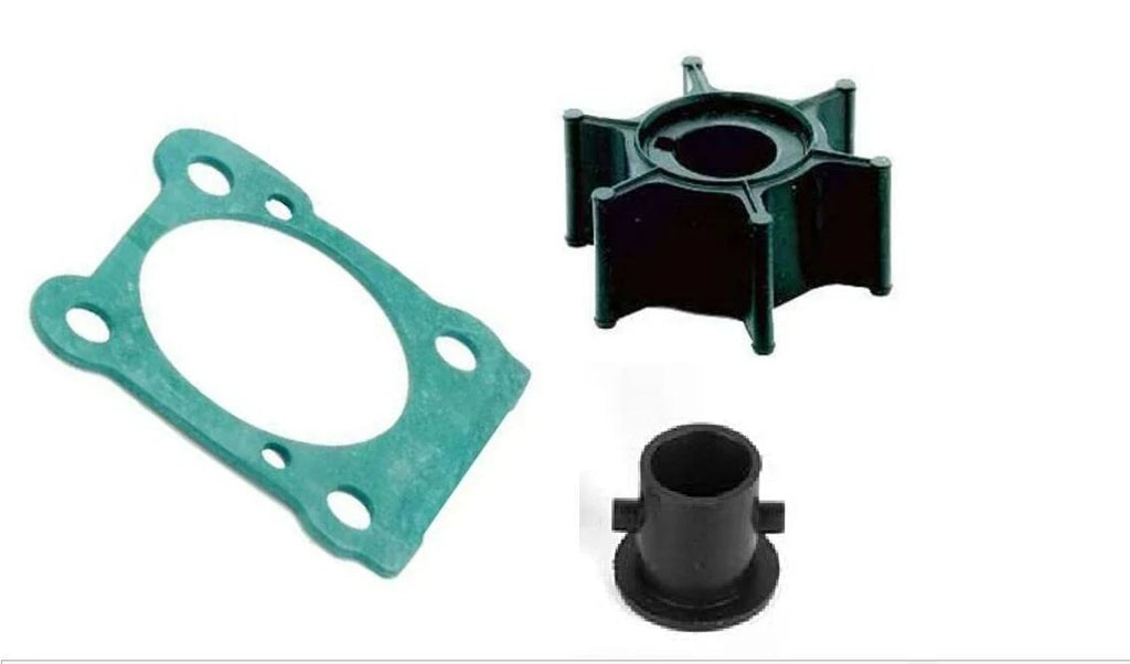 Water Pump Impeller w/Gasket 6G1-44352 for Yamaha 2-Stroke 6-8 HP Outboard
