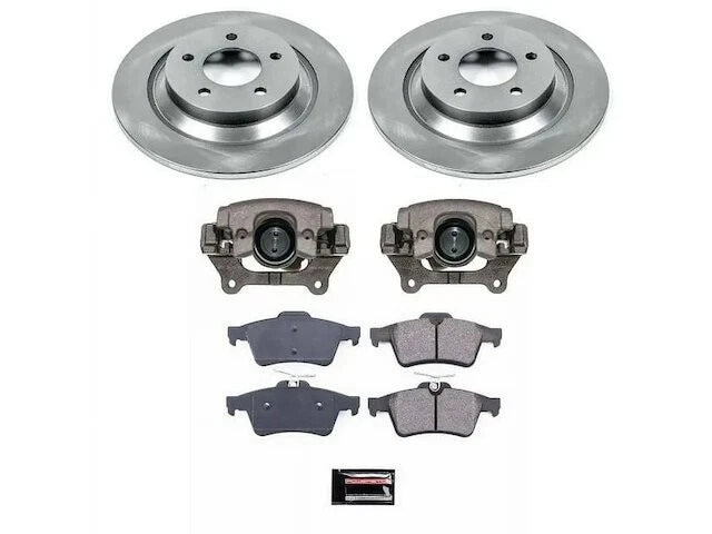 Rear Brake Pad and Rotor Kit for Mazda 5 (2008–2010) QR412KF