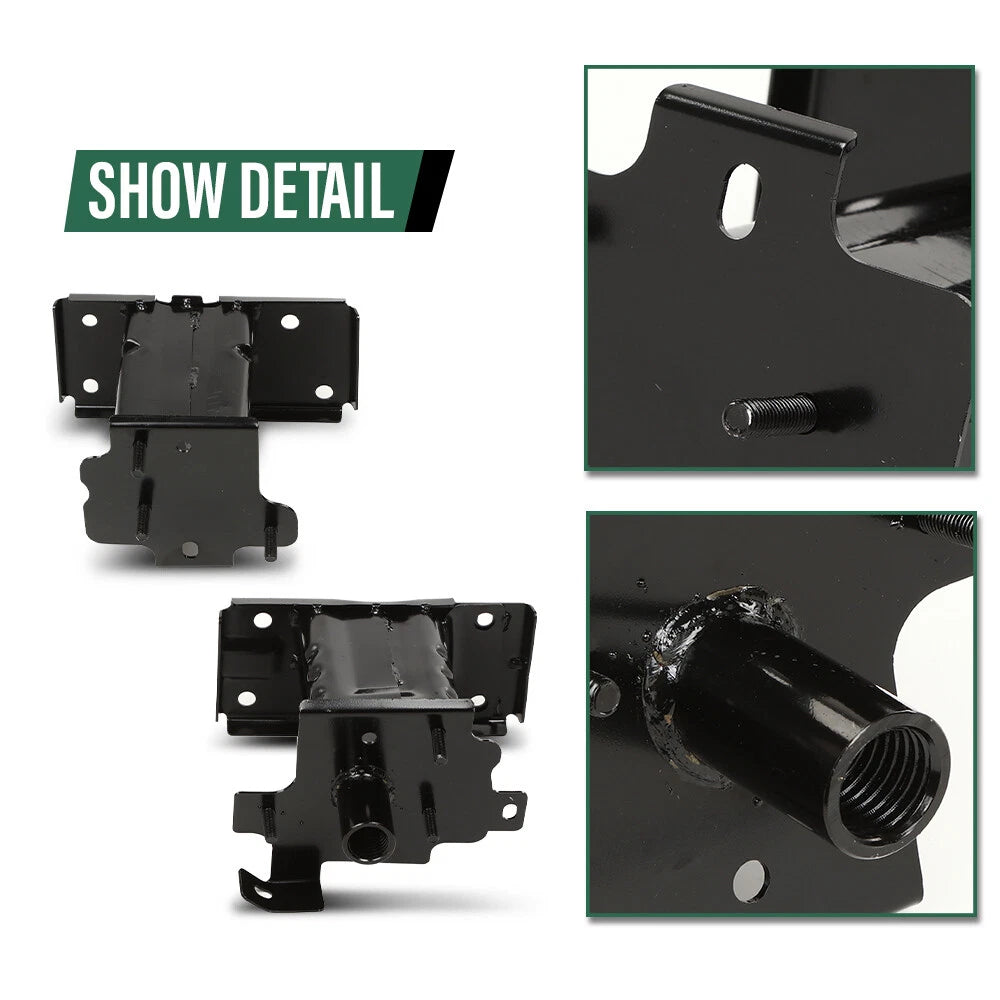 Set of 2 Front Bumper Mounting Brackets for Nissan Rogue (2014–2019)