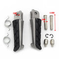 Front Footrest Foot Pegs for Honda NC700X (2012–2017) / CBR600FS (2001–2002)