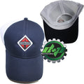 Navy White Mesh Back Hat for International Trucks (Diesel)