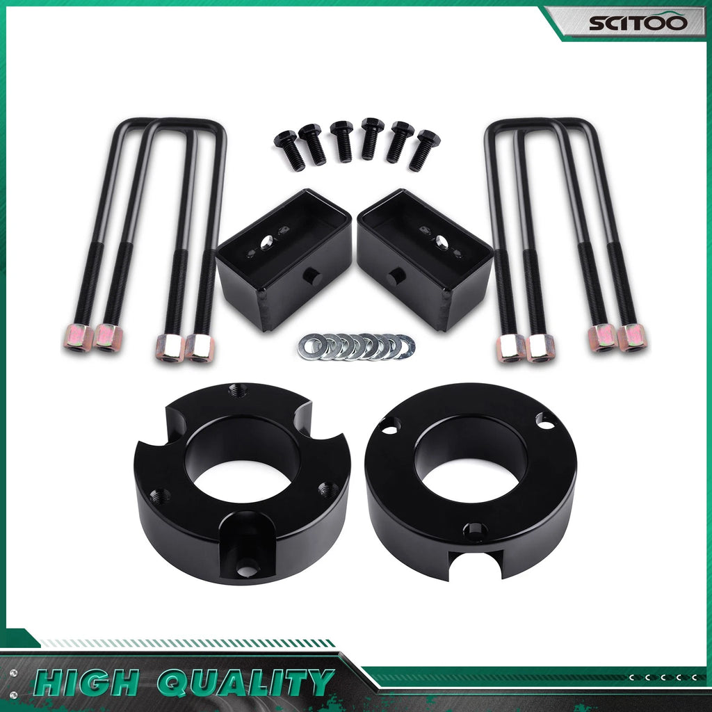 4X 3" Leveling Lift Kit for Toyota Tacoma (2005–2019) 2WD 4WD Black