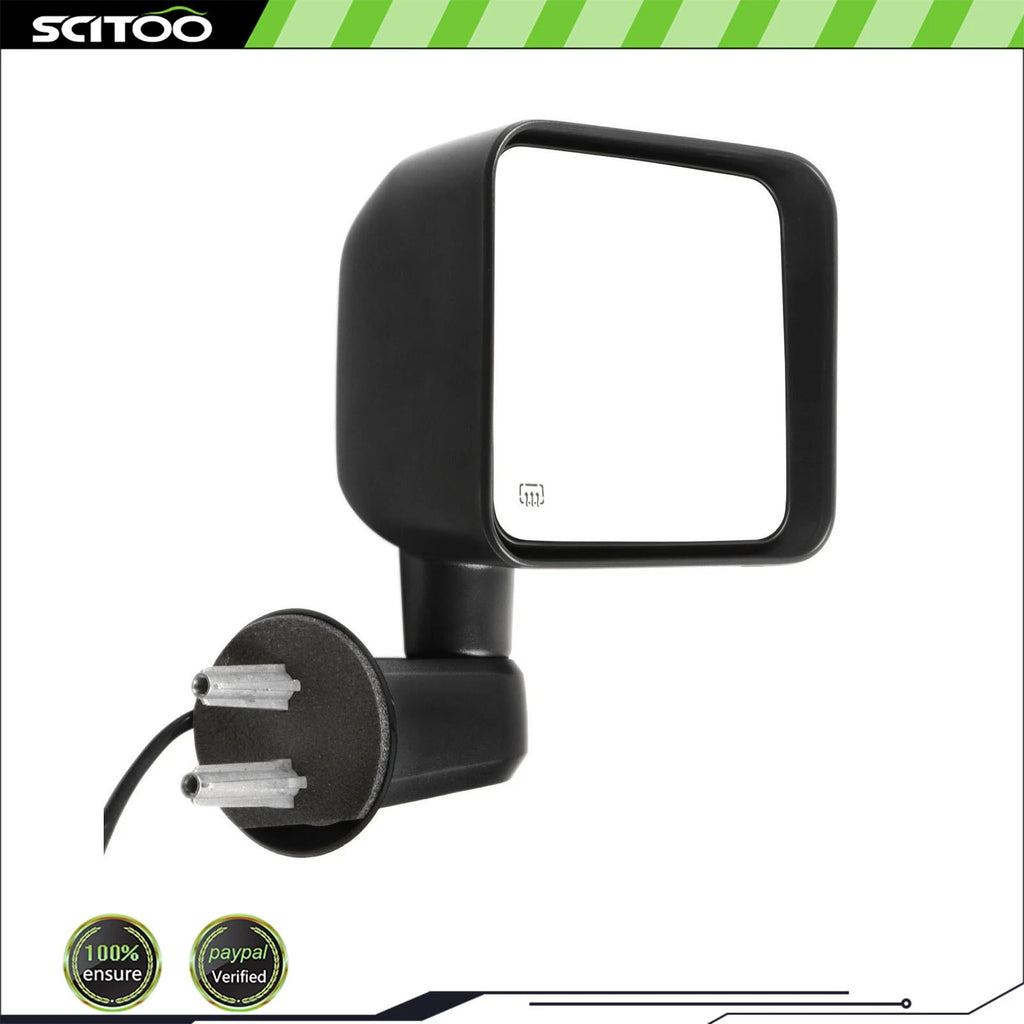 Power Heated Side Exterior Mirror for Jeep Wrangler (2007–2017)