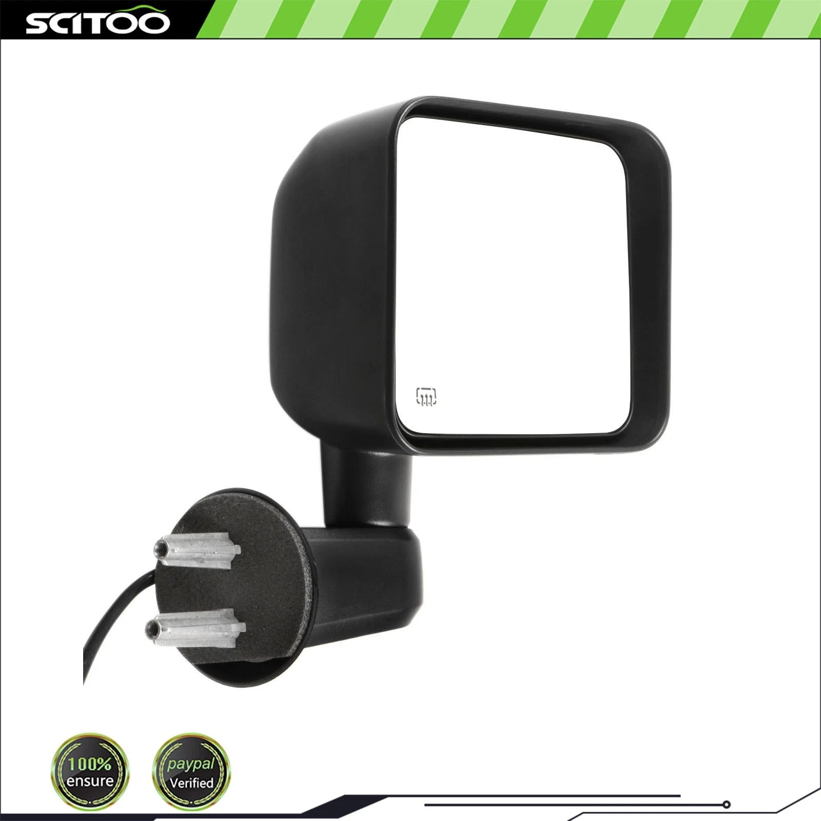 Power Heated Side Exterior Mirror for Jeep Wrangler (2007–2017)
