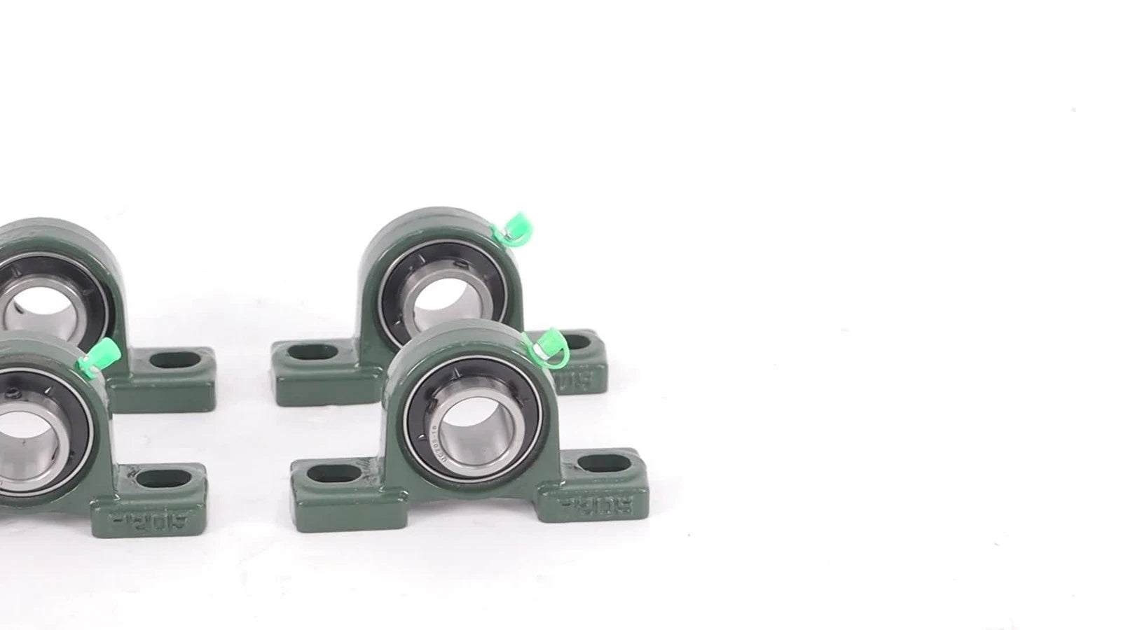 Set of 4 Pillow Block Mounted Ball Bearings for Various Applications