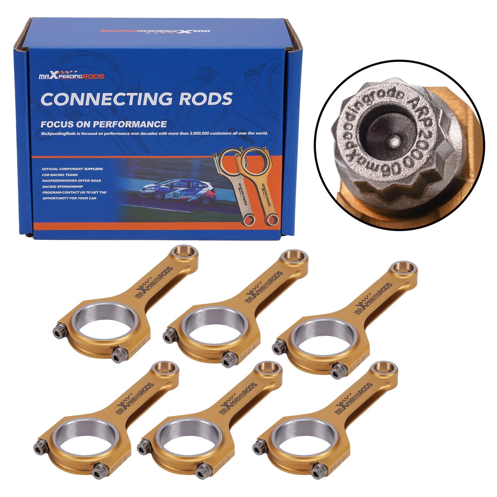 Connecting Rods for VW Golf (1999–2005) MK4 2.8L VR6