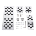 STI MT Pedals Foot Rest Pads for Subaru Legacy Outback Forester Impreza