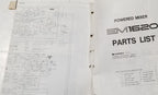 Yamaha EM1620 Service Manual and Parts List (Vintage)