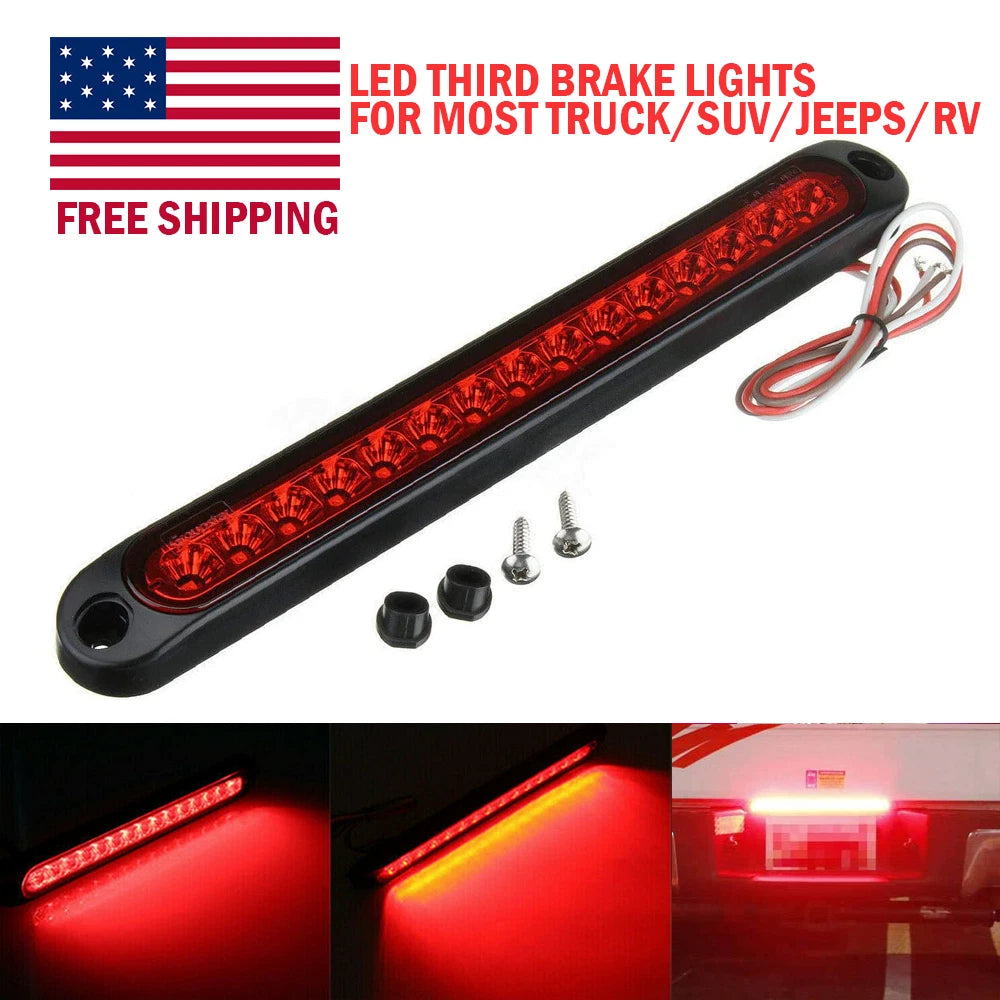 15LED High Mount Third Brake Light for Universal Cars (12V)