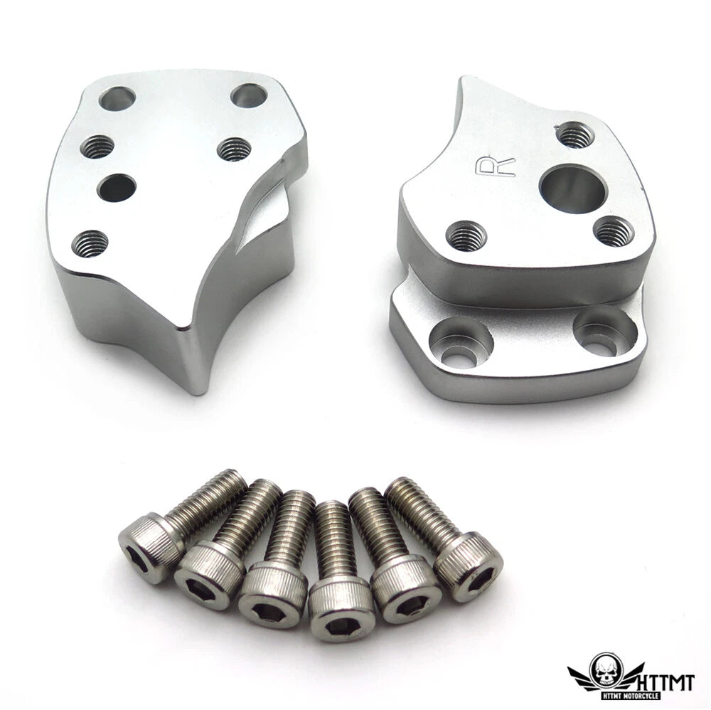 1" Billet Handlebar Riser Spacers Kit for Yamaha FJR1300 (2001–2005)
