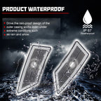 Clear Lens Front Fender Side Marker Lights for Ford Ranger (2019–2021)