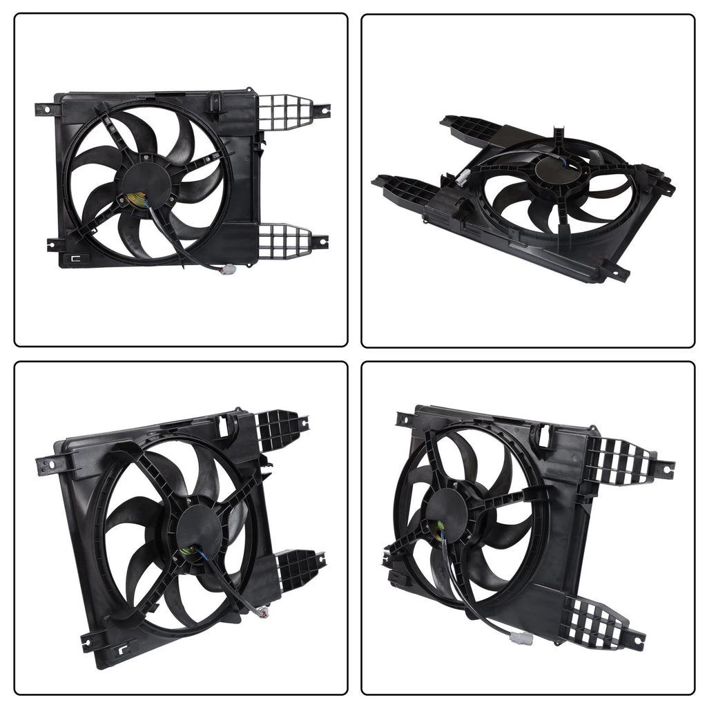 Radiator Cooling Fan Assembly with Shroud for Chevrolet Aveo/Aveo5 (2004-2011)