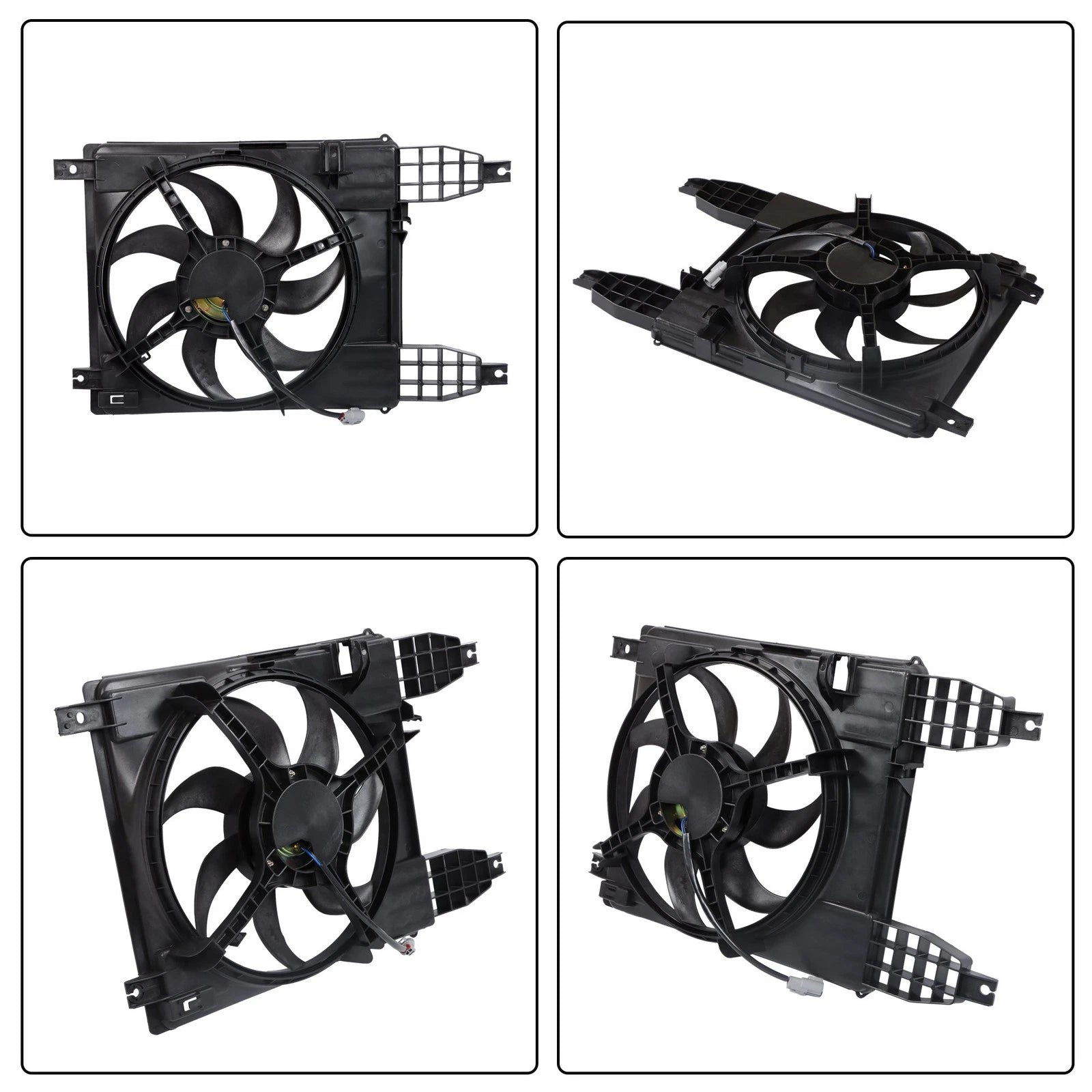 Radiator Cooling Fan Assembly with Shroud for Chevrolet Aveo/Aveo5 (2004-2011)