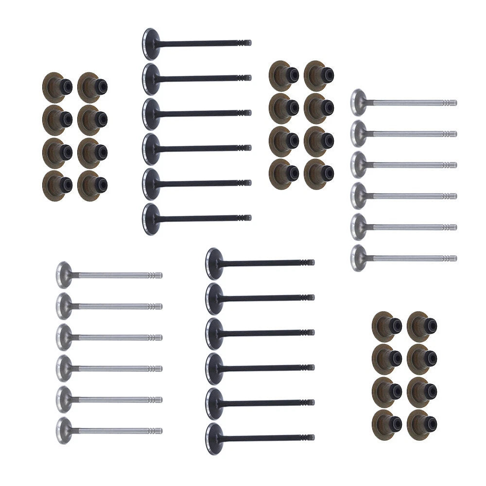 Intake Exhaust Valves Set for Dodge Stratus 1998–2010 2.7L DOHC