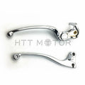 Set of 2 Black Brake & Clutch Aluminum Levers for Kawasaki Ninja 636 ZX6R (2005–2006)