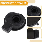 Fuel Tank Door Cap for Volkswagen Magotan (2011–2019) 3AD809857 Mocha Brown