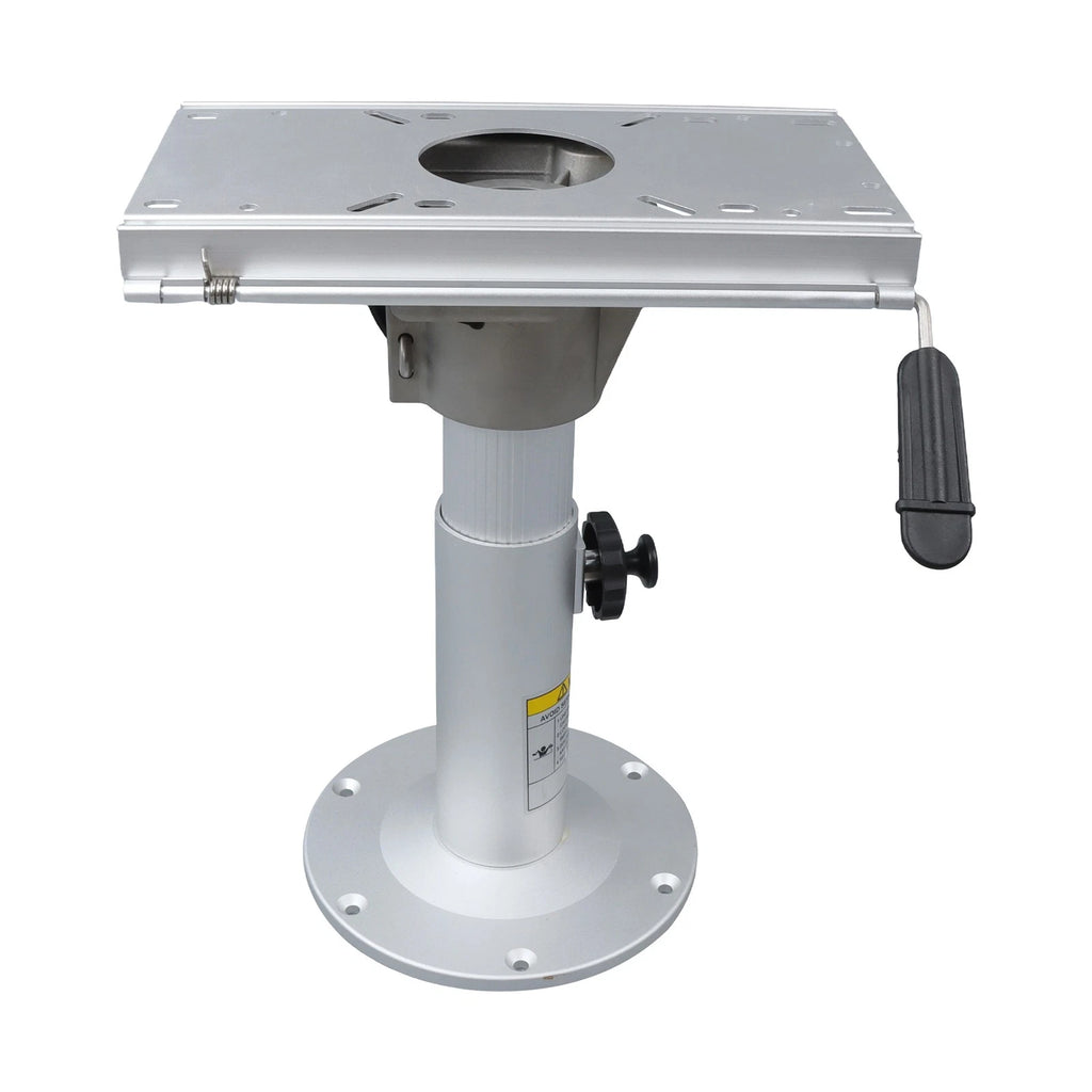 Adjustable Height Boat Seat Pedestal for Marine Use (13"-19")
