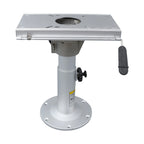 Adjustable Height Boat Seat Pedestal for Marine Use (13"-19")