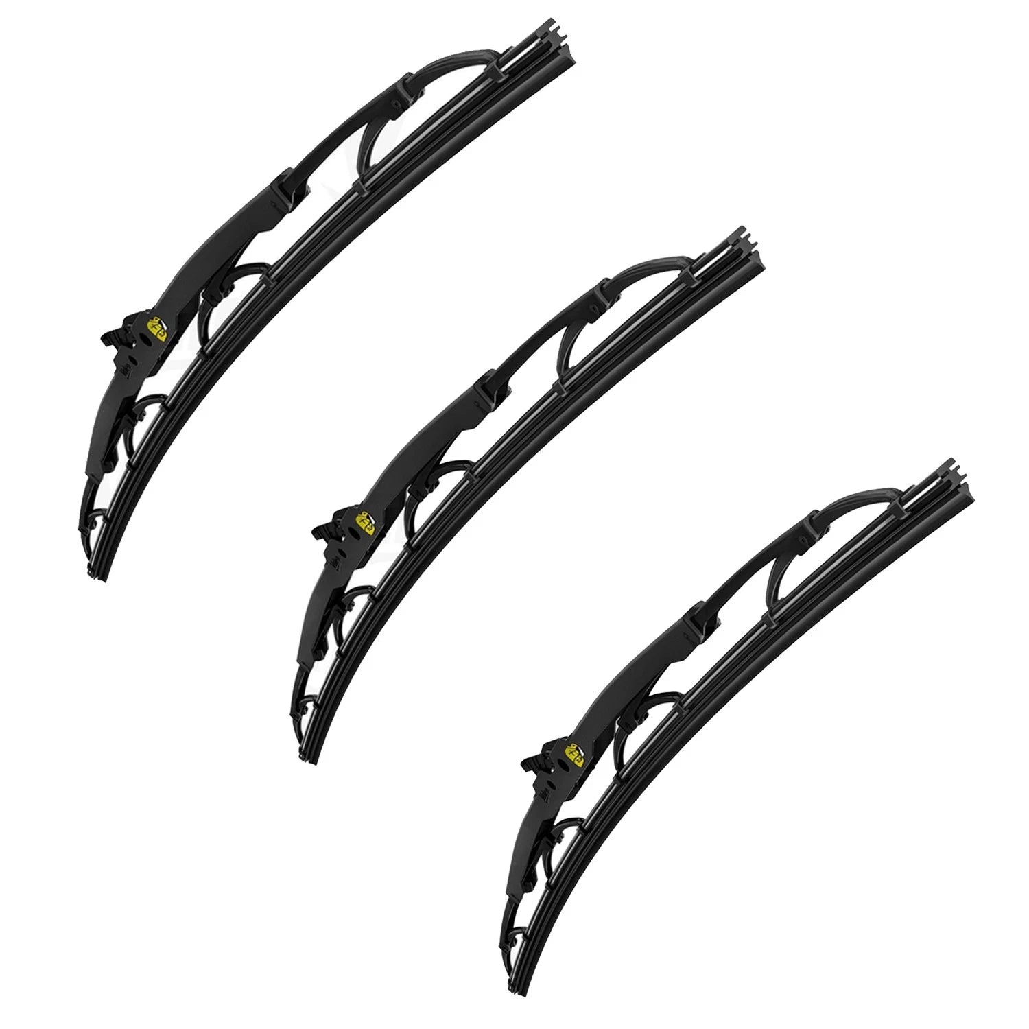 3pc Wiper Blade Kit for Valeo (Front Left 21", Right 18", Rear 13")