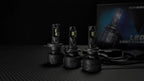 2X NOVSIGHT 240W H4 9003 LED Headlight Bulbs Kit (50000LM, High Low Beam)