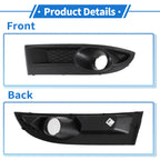 1 Pc Fog Light Grill for Chevrolet Epica (2007–2009) No. 9027807 Black