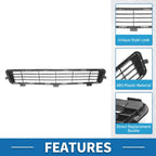 Front Hood Bumper Grille for Toyota Camry (2010) - Black