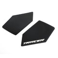 2X Side Grip Tank Pads Black for Yamaha Tracer 9 / GT RN70 (2021–2022)