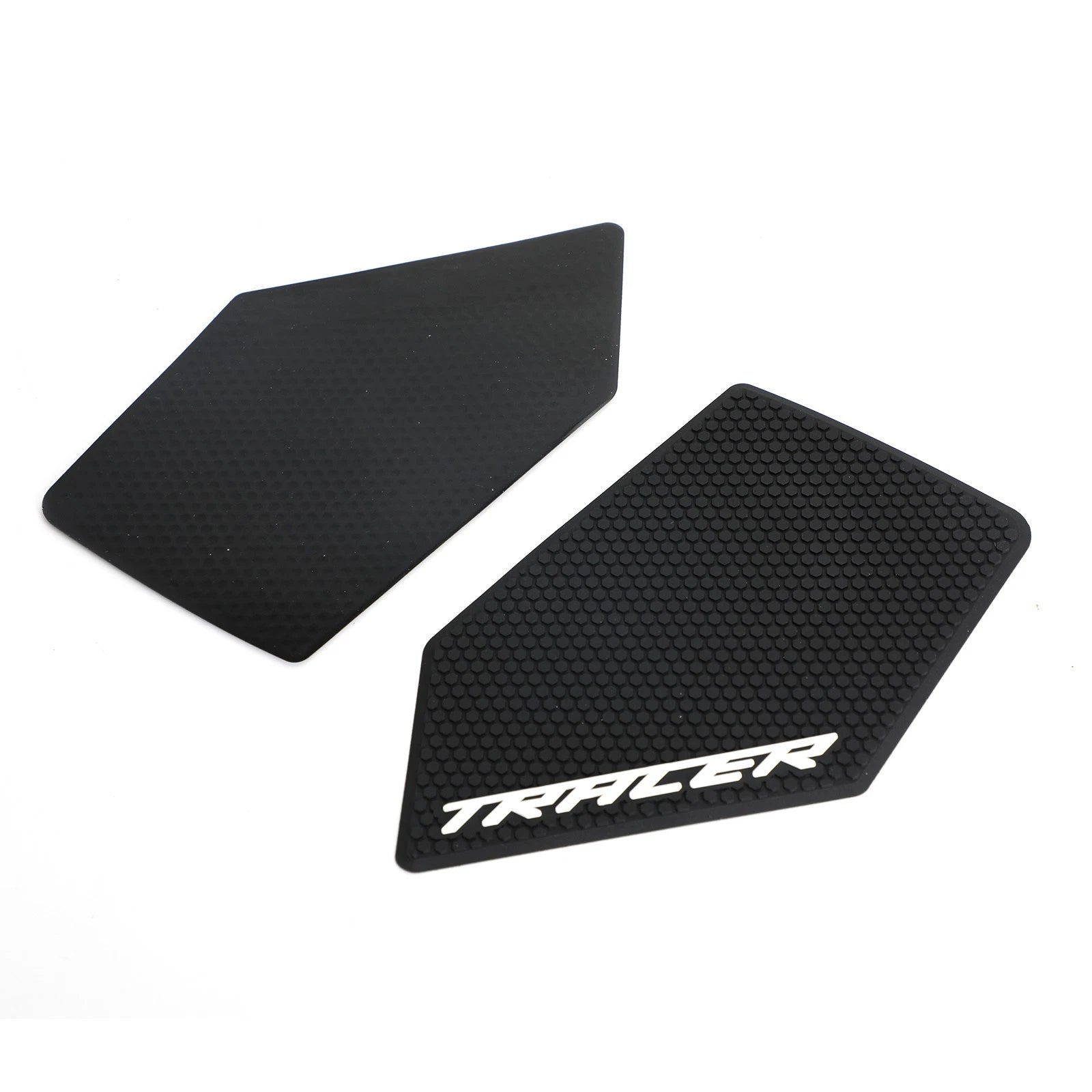 2X Side Grip Tank Pads Black for Yamaha Tracer 9 / GT RN70 (2021–2022)