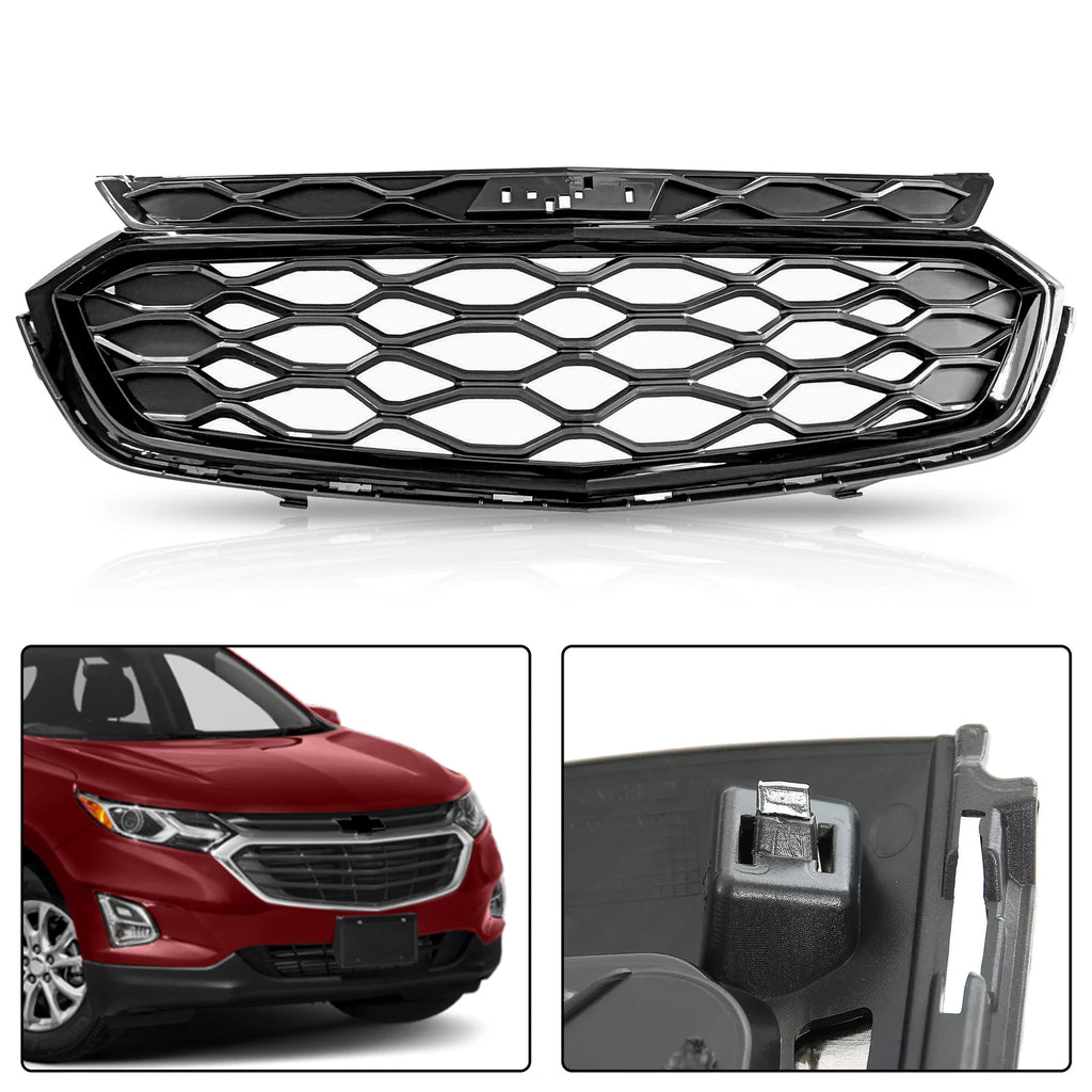 Front Upper Bumper Grille for Chevrolet Equinox (2018–2020)